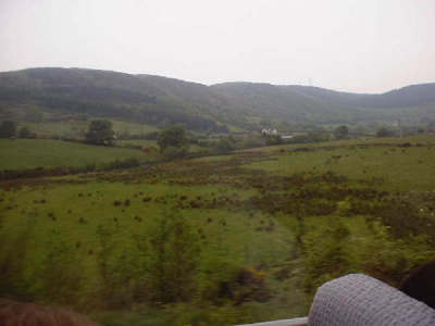 Bus ride to North Ireland